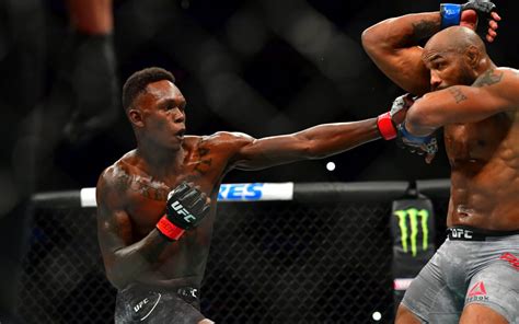 israel adesanya latest fights.
